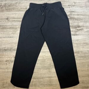 NWT Spanx Women Casual‎ Fridays Tapered Pant Petite Small Very Black Lightweight
